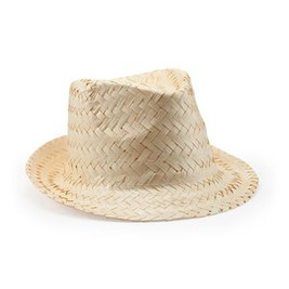 GALAXY Natural straw hat with comfortable inner sweatband - EgotierPro GO7063