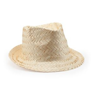 GALAXY Natural straw hat with comfortable inner sweatband - EgotierPro GO7063