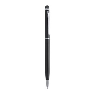 BAUME Aluminium pen with twist mechanism and matching colour touch pointer - EgotierPro HW8005
