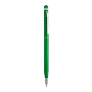 BAUME Aluminium pen with twist mechanism and matching colour touch pointer - EgotierPro HW8005