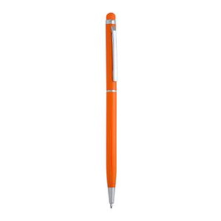BAUME Aluminium pen with twist mechanism and matching colour touch pointer - EgotierPro HW8005