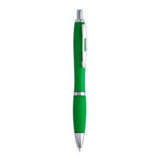 MERLIN Retractable pen made of ABS with soft grip - EgotierPro HW8009