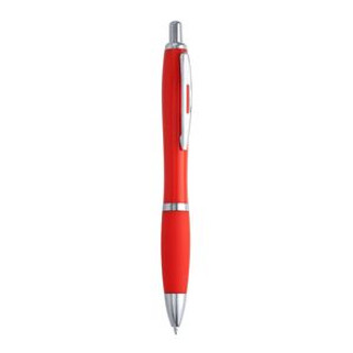 MERLIN Retractable pen made of ABS with soft grip - EgotierPro HW8009