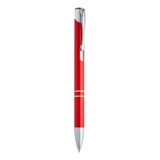 ARDENES Ballpoint pen with aluminium body and push button in anodized finish - EgotierPro HW8013