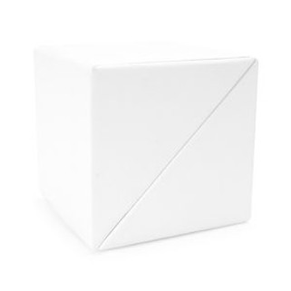 DIMAS Cardboard desk set in the shape of a cube - EgotierPro HW8062