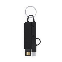 CRUX Charger cable with 3 in 1 keychain - EgotierPro IA3009