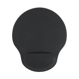 SILVANO Mouse mat made of soft polyester with padded wrist rest - EgotierPro IA3012