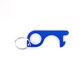 ROSS Aluminium multipurpose anti-contact keyring - EgotierPro KO4052