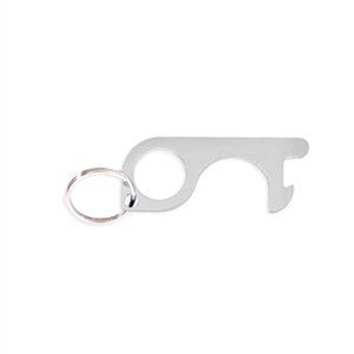 ROSS Aluminium multipurpose anti-contact keyring - EgotierPro KO4052