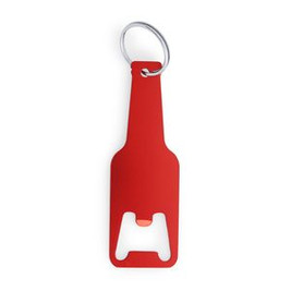 Stamina KO4071 - STOUT Opener aluminium keyring in a bottle design