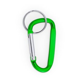 PALE Aluminium carabiner keyring - EgotierPro KO4073