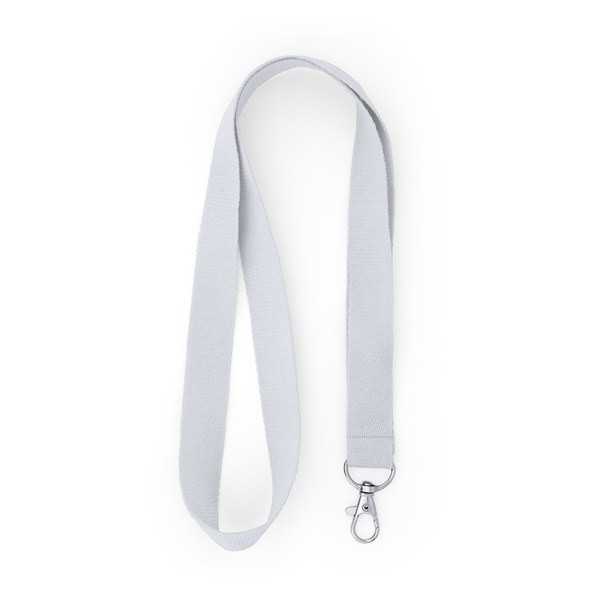 HOST Polyester lanyard with carabiner - EgotierPro LY7053