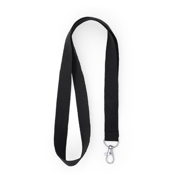 HOST Polyester lanyard with carabiner - EgotierPro LY7053