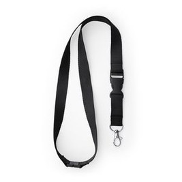 GUEST Polyester lanyard with carabiner - EgotierPro LY7054