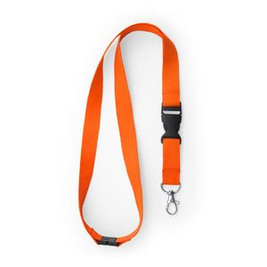 GUEST Polyester lanyard with carabiner - EgotierPro LY7054
