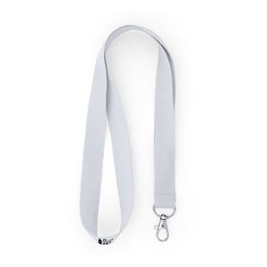 ECOHOST RPET lanyard with carabiner - EgotierPro LY7055