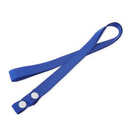 LASSE Face mask lanyard in soft polyester and comfortable snap fasteners - EgotierPro LY7056