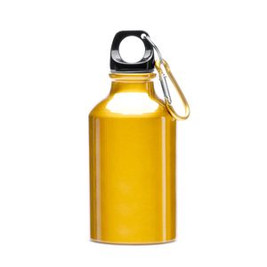 YACA Aluminium bottle with carabiner - EgotierPro MD4004