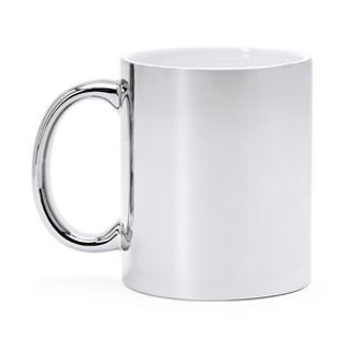 ZALA 350ml ceramic mug with gloss finish design - EgotierPro MD4024