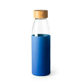 Stamina MD4055 - NAGAMI Glass bottle with bamboo cap and silicone case in five different colours