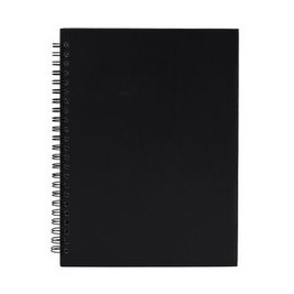 VALLE Spiral ring notebook with microperforated lined sheets - EgotierPro NB8052