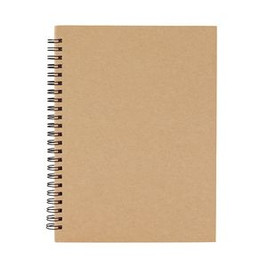 VALLE Spiral ring notebook with microperforated lined sheets - EgotierPro NB8052
