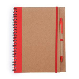 Stamina NB8073 - ALANI Spiral ring notebook with recycled cardboard hardcovers