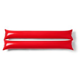 JAMBOREE Set of two inflatable and reusable cheer batons in LDPE - EgotierPro PF3106