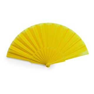 ALBERO Hand fan with plastic ribs and polyester fabric - EgotierPro PF3110