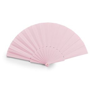 ALBERO Hand fan with plastic ribs and polyester fabric - EgotierPro PF3110