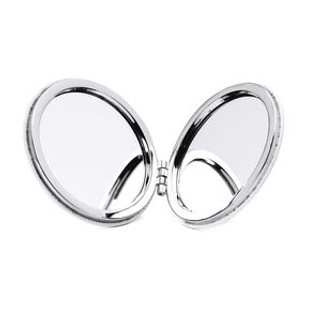 LINER Practical double-sided folding pocket mirror - EgotierPro SB1223