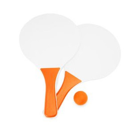 Stamina SD1003 - FEROE Dřevěné plážové rakety se zesílenou barevnou rukojetí