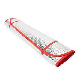 KINI Car sun shield with both aluminium sides in a bubble design - EgotierPro TO0101