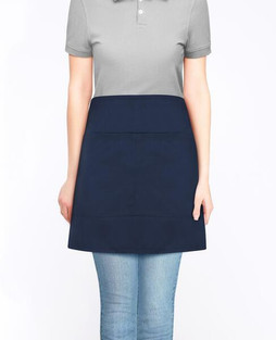 Absolute Apparel AA76 - Durable Poly-Cotton Waist Apron with Large Pocket