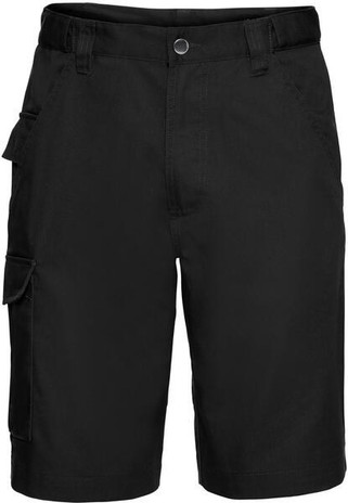 Russell R002M - Heavy-Duty Poly-Cotton Twill Workwear Shorts