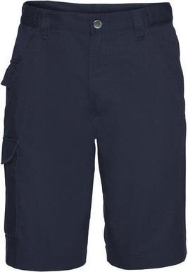 Russell R002M - Heavy-Duty Poly-Cotton Twill Workwear Shorts