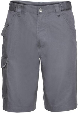 Russell R002M - Heavy-Duty Poly-Cotton Twill Workwear Shorts