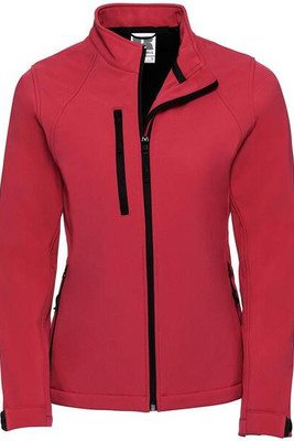Russell R140F - Premium Women's 3-Layer Softshell Jacket with Fleece