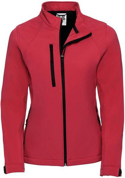 Russell R140F - Premium Womens 3-Layer Softshell Jacket with Fleece