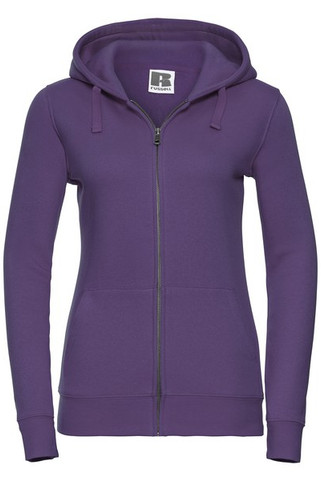 Russell R266F - Premium Ladies Full Zip Fleece Hooded Sweatshirt