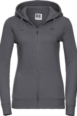 Russell R266F - Premium Ladies Full Zip Fleece Hooded Sweatshirt