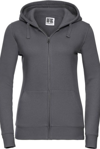 Russell R266F - Premium Ladies Full Zip Fleece Hooded Sweatshirt