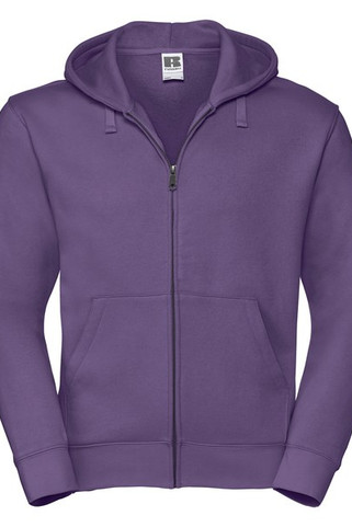 Russell R266M - Premium Mens Full Zip Fleece Hooded Sweatshirt