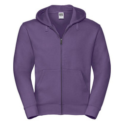 Russell R266M - Premium Mens Full Zip Fleece Hooded Sweatshirt