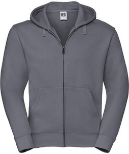 Russell R266M - Premium Mens Full Zip Fleece Hooded Sweatshirt