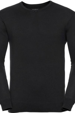 Russell R710M - Durable V-Neck Knitted Pullover for Men & Unisex