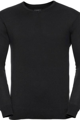 Russell R710M - Durable V-Neck Knitted Pullover for Men & Unisex