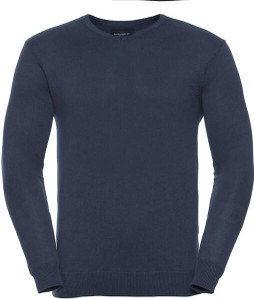 Russell R710M - Durable V-Neck Knitted Pullover for Men & Unisex