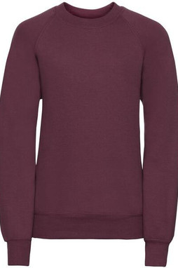 Russell Jerzees Schoolgear R762B - Durable Kids Raglan Sweatshirt with Stain Protection