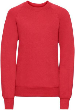 Russell Jerzees Schoolgear R762B - Durable Kids Raglan Sweatshirt with Stain Protection